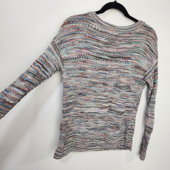 J. Jill multicolor knit sweater, size xs - Picture 4 of 7